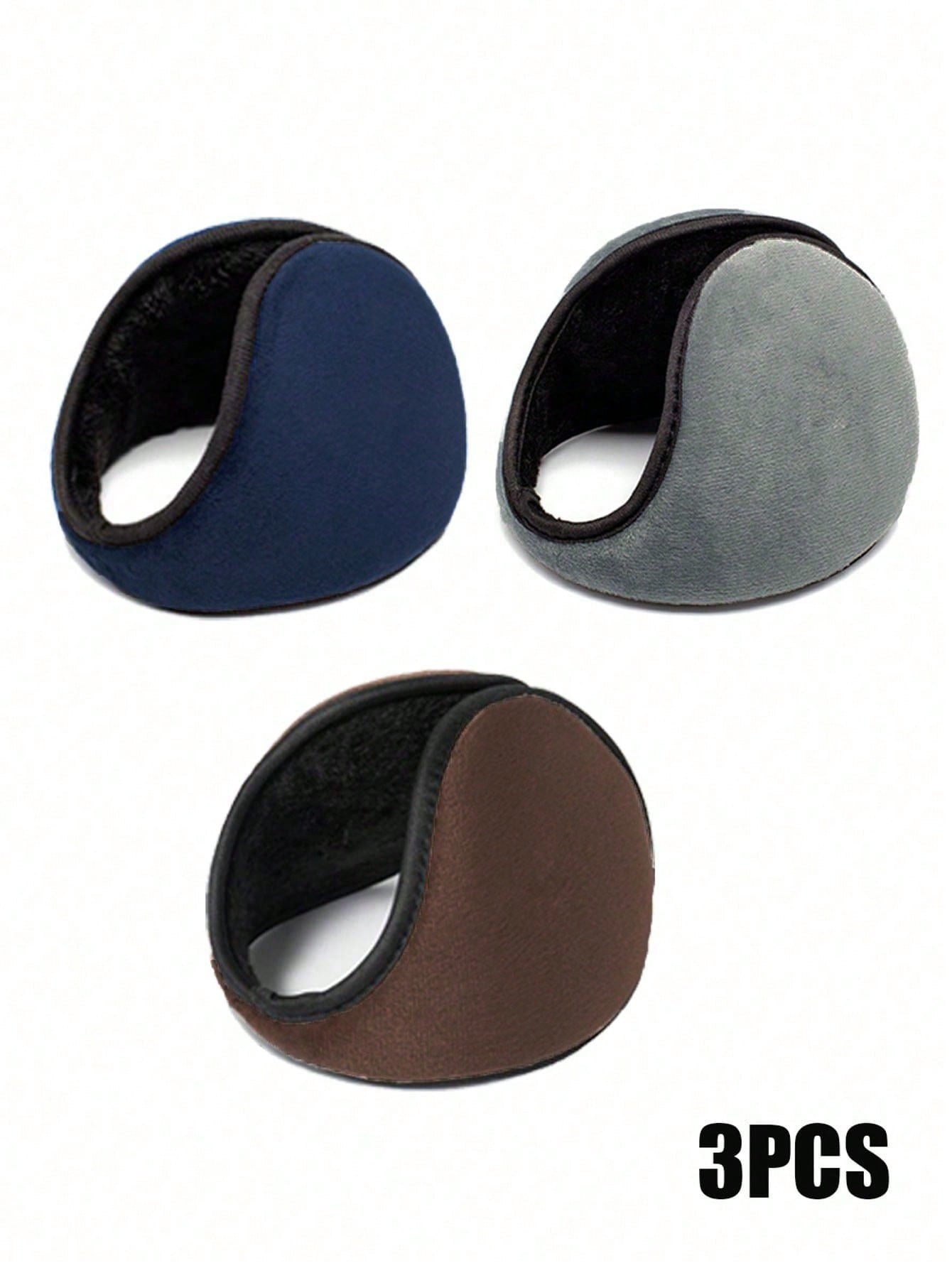 1pc/2pcs/3pcs Winter Men's Warm Earmuffs