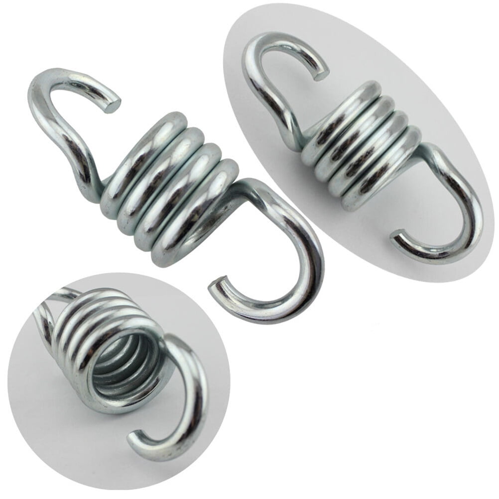 STRANDCHIC 2Pack Hammock Spring Hook Heavy Duty Stainless Steel Secure Clipping Outdoor Relaxation
