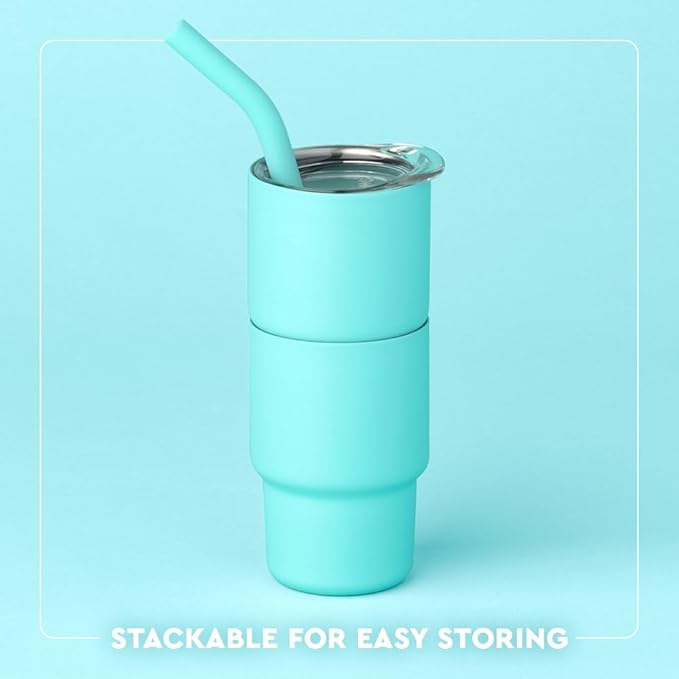 Swig Life Swig Shots Insulated Tumbler 2oz, Stainless Steel Mini Tumbler with Lid and Silicone Straw, Double Wall & Vacuum Sealed, Mini Tumblers for Shots (Easter Bunny)