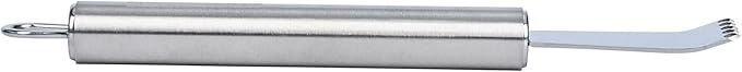 Restaurantware-German Standard Lemon Zesters, 6 Handheld Fine Graters - Dishwashable, Durable, Stainless Steel Citrus Graters With Handles, Suitable For Zesting Citrus Fruits, Finely Grating Cheese