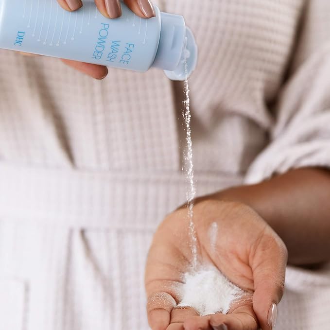 DHC Deep Cleansing Oil 4.1 Fl Oz. and Face Wash Powder 1.7 oz. Net wt.