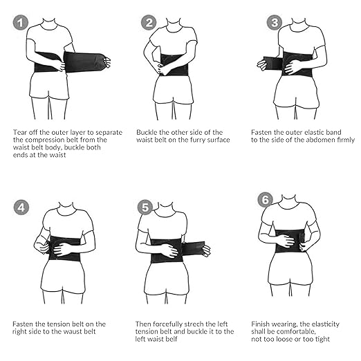 Back Support with Magnet, Tourmaline Magnetic Back Braces for Lower Back Pain Relief, Self Heating & Soothing Back Support Belt, Lumbar Support Belt for Herniated Disc/Sciatica (Medium)