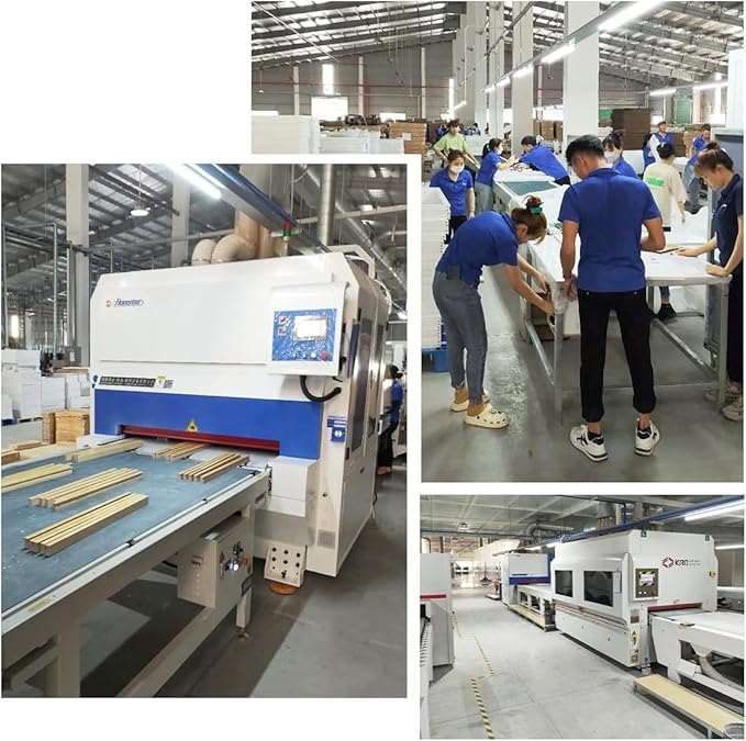Wall-Mounted Cabinet – Solid Wood Shaker Style Medicine Cabinet with Adjustable Shelves & Soft-Close Doors for Bathroom, Kitchen, and Office Storage (Origami White, 24" W x 12" D x 36" H)