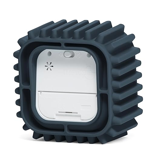 Time Timer MOD with Tire Protective Case - Charcoal Case with Visual Timer - Individual Sized 60 Minute Visual Countdown for ADHD, Autism, Kids, Students, and Pomodoro with Silent Operation (Tread)