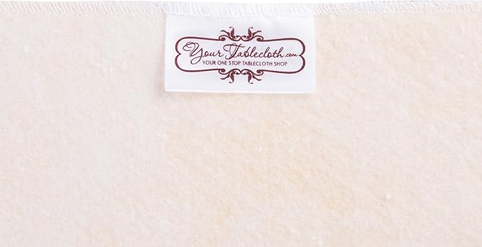 Yourtablecloth Heavy Duty Vinyl Rectangle or Square Tablecloth – 6 Gauge Heavy Duty Tablecloth – Flannel Backed – Wipeable Tablecloth with Vivid Colors & Many Sizes 52 x 90 Orange