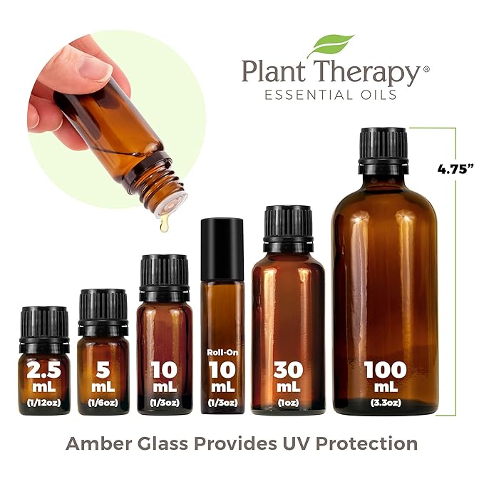 Plant Therapy KidSafe Grow Ease Essential Oil Blend 10 mL (1/3 oz) 100% Pure, Undiluted, Therapeutic Grade
