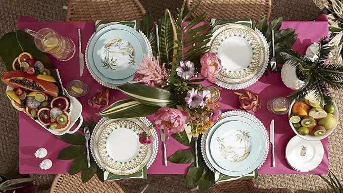 Lenox 6226641 British Colonial Bamboo Dessert Plate