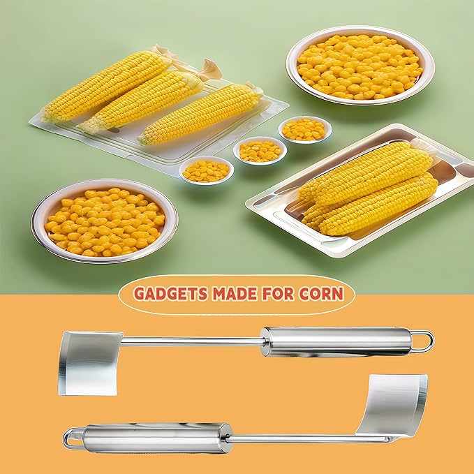 1 Pack Corn Cob Peeler, Corn Stripper, Corn Peeler for Corn on the Cob, Corn Cob Stripper Tool, Efficient Design Perfect for Dining Enthusiasts