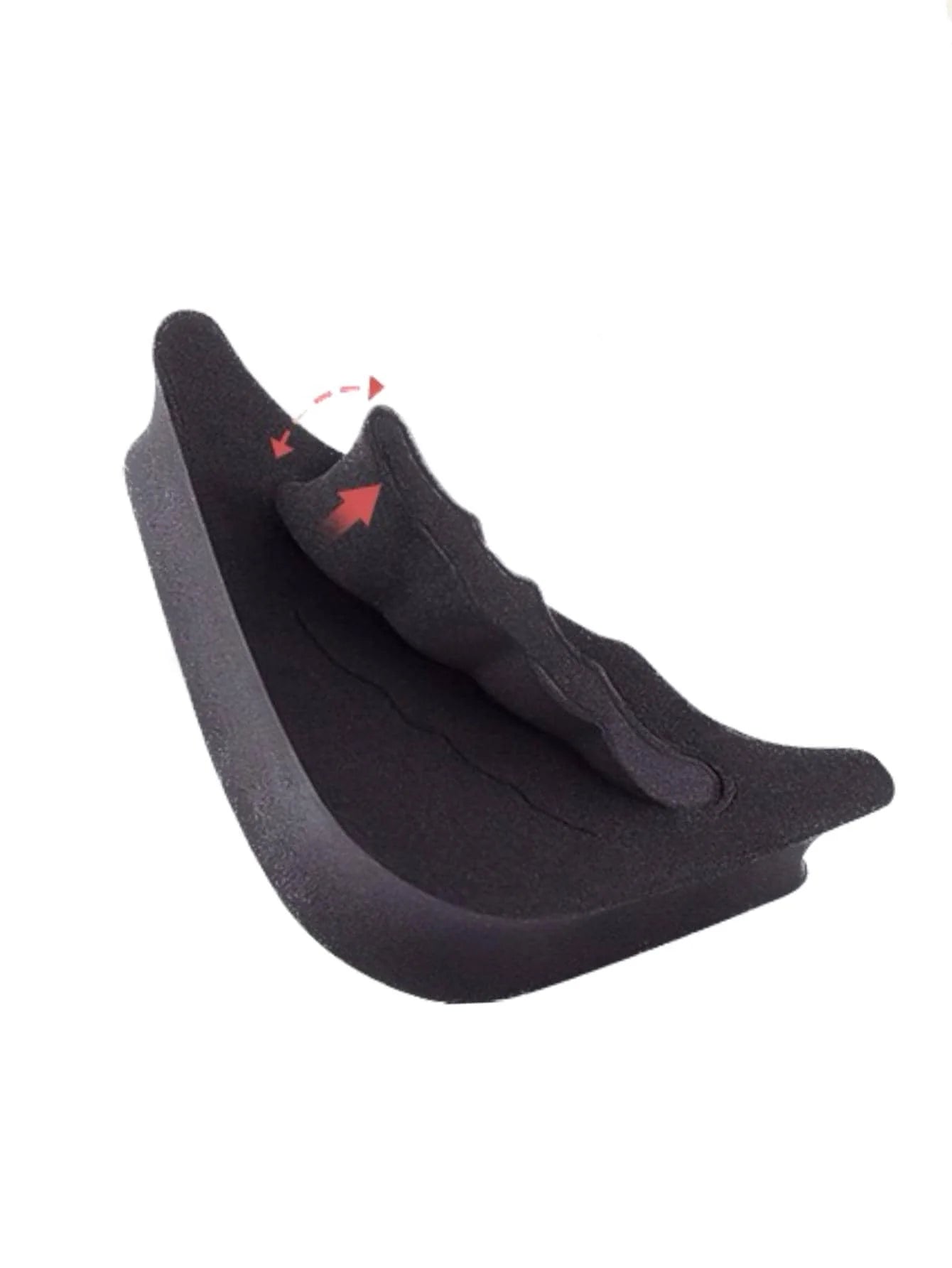 2pcs Fashionable Upgraded Pointed Toe Sponge Anti-Collision Insert (Removable)