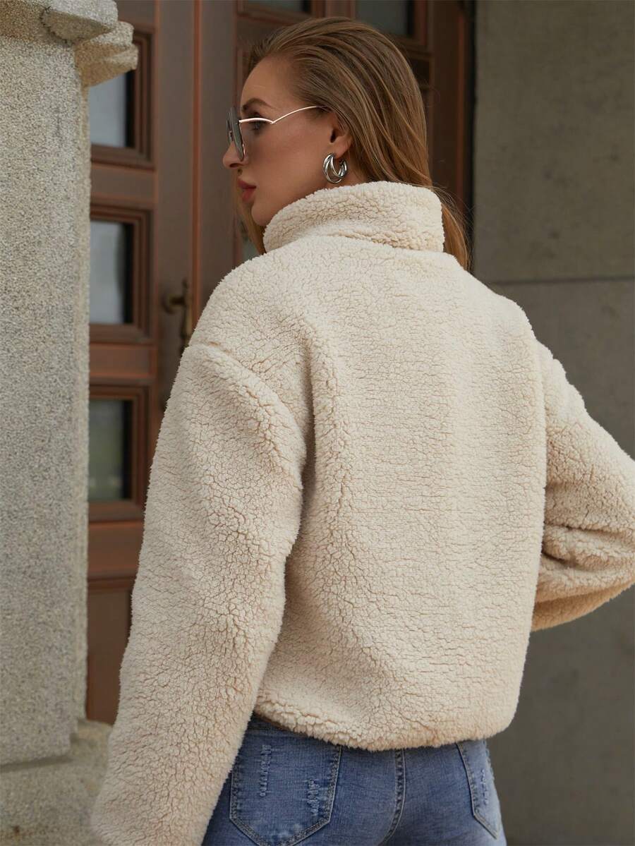 Women's Casual Faux Fur Jacket For Autumn/Winter