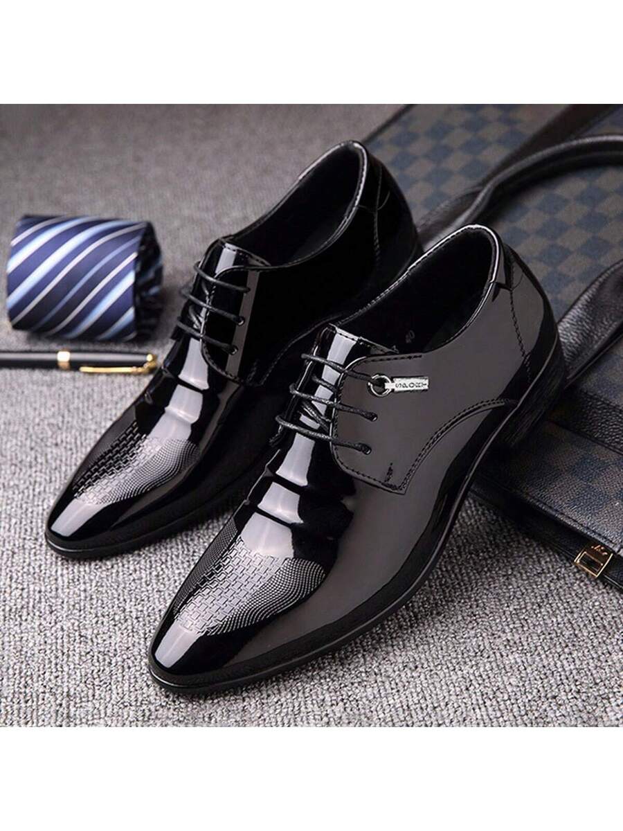 Plus Size Men Casual Business Dress Shoes Low-Top Sneakers Breathable Comfortable Dress Shoes For Young Men