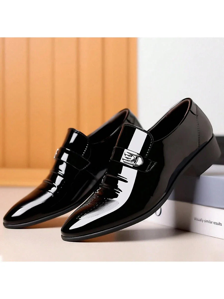 Plus Size Men Casual Business Dress Shoes Low-Top Sneakers Breathable Comfortable Dress Shoes For Young Men