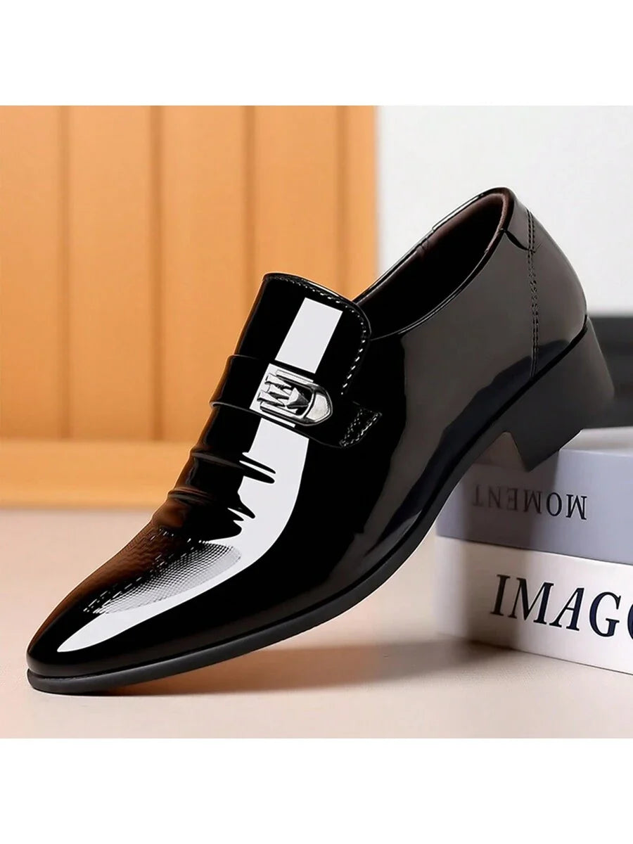 Plus Size Men Casual Business Dress Shoes Low-Top Sneakers Breathable Comfortable Dress Shoes For Young Men