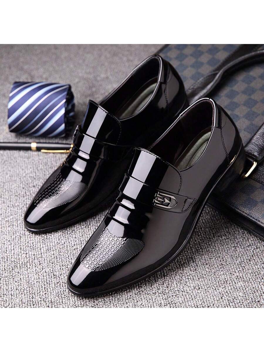 Plus Size Men Casual Business Dress Shoes Low-Top Sneakers Breathable Comfortable Dress Shoes For Young Men