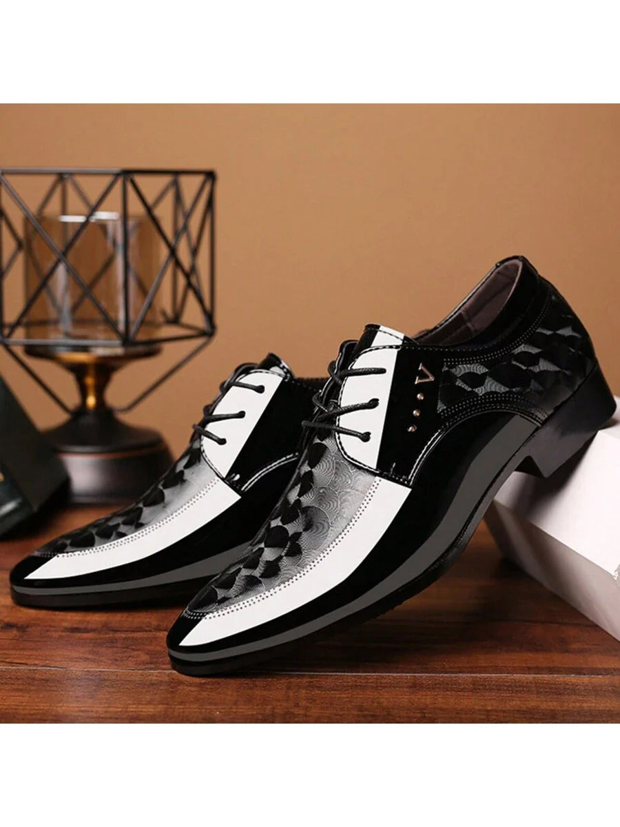 Plus Size Men Casual Business Dress Shoes Low-Top Sneakers Breathable Comfortable Dress Shoes For Young Men