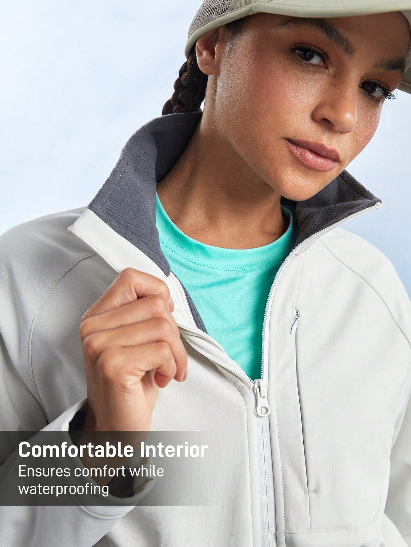 Gameset SHEIN Sport Women's Solid Color Simple Casual Outdoor Jacket