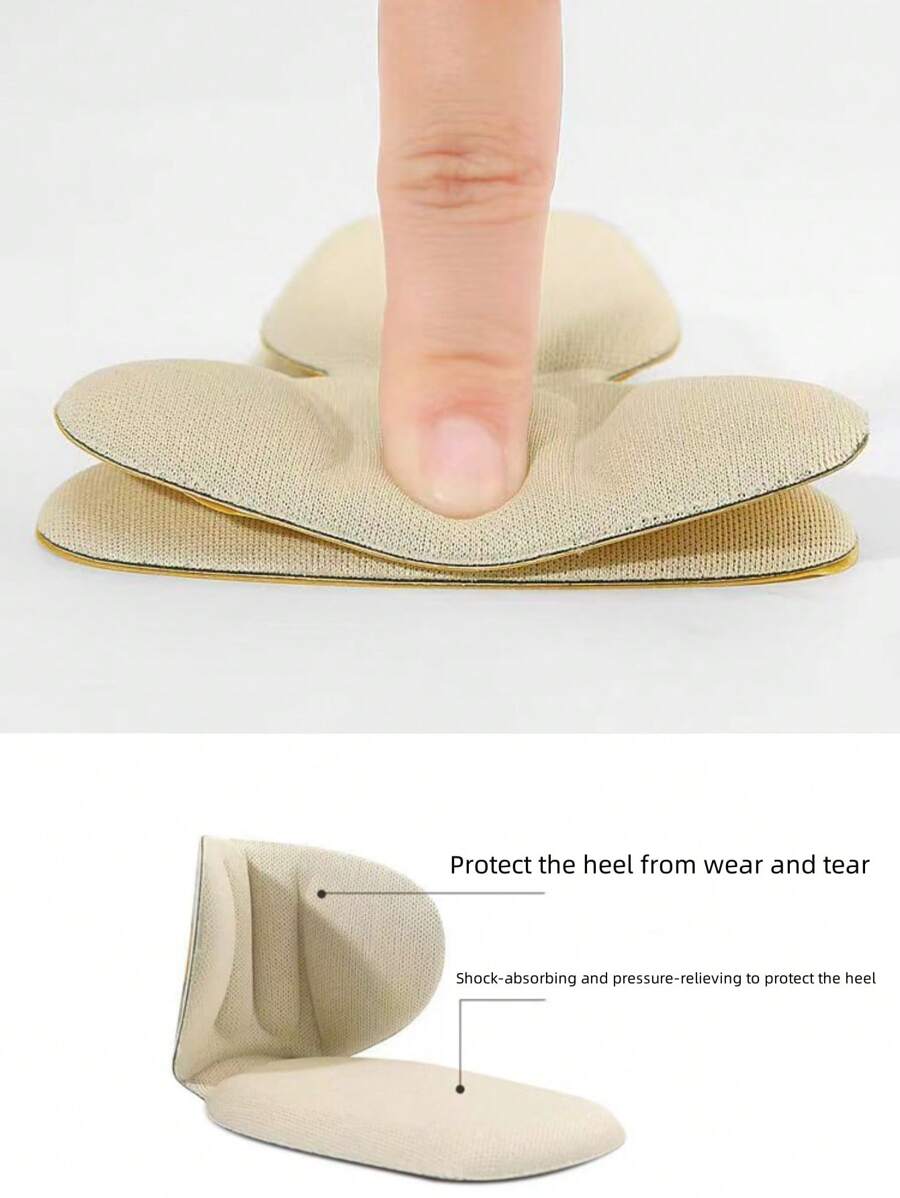 QKC 1 Pair Heel Grips Liner Cushions Inserts For Loose Shoes