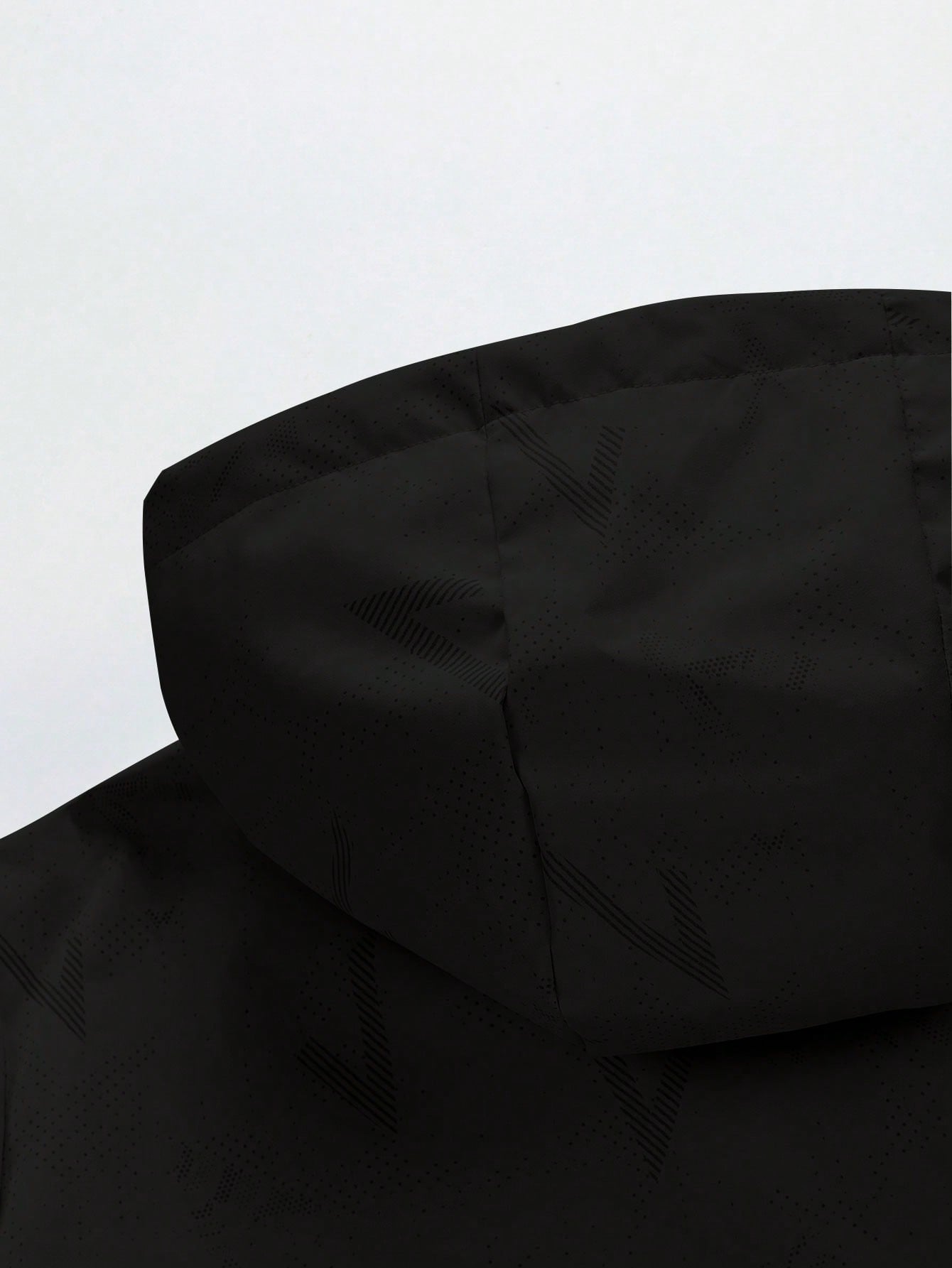 Men's Spring Autumn Waterproof Hooded Windbreaker Jacket, Outdoor Sports Detachable Raincoat, High Quality Full Logo Print