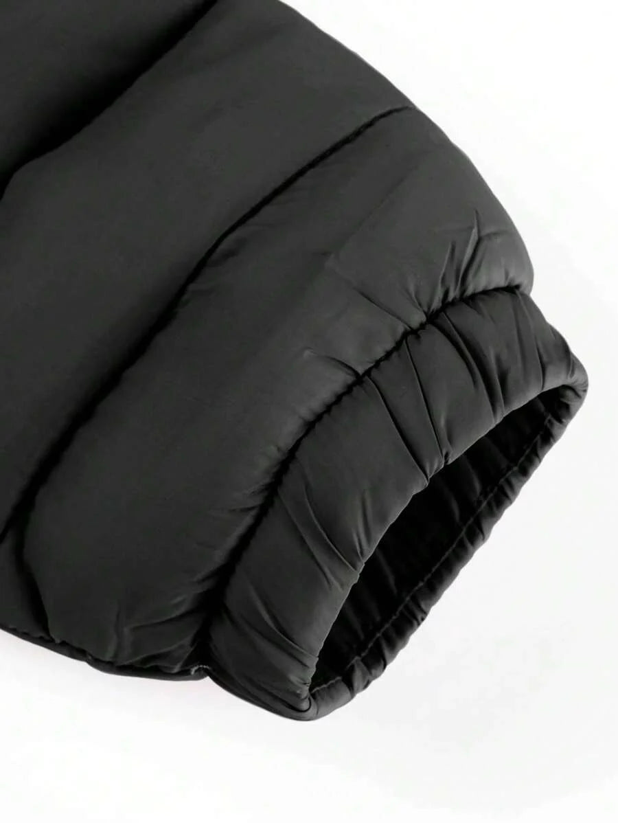 Risissida Women's Fall Minimalist Hooded Poncho Jacket - Zipperless Design, Utility Pockets