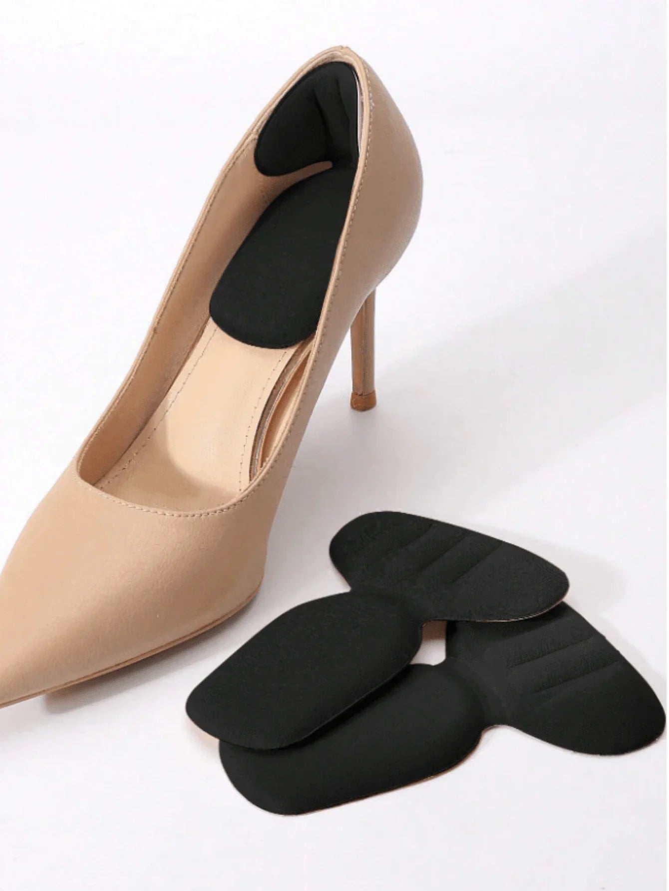QKC 1 Pair Heel Grips Liner Cushions Inserts For Loose Shoes
