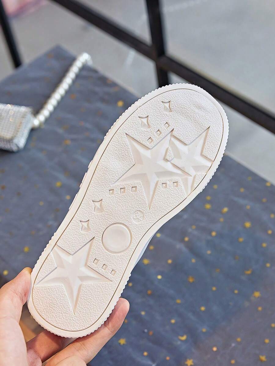 1 Pair Beige Girls Snow Boots, New Autumn Winter Toddler Warm Plush Lining Waterproof Non-Slip Princess Boots