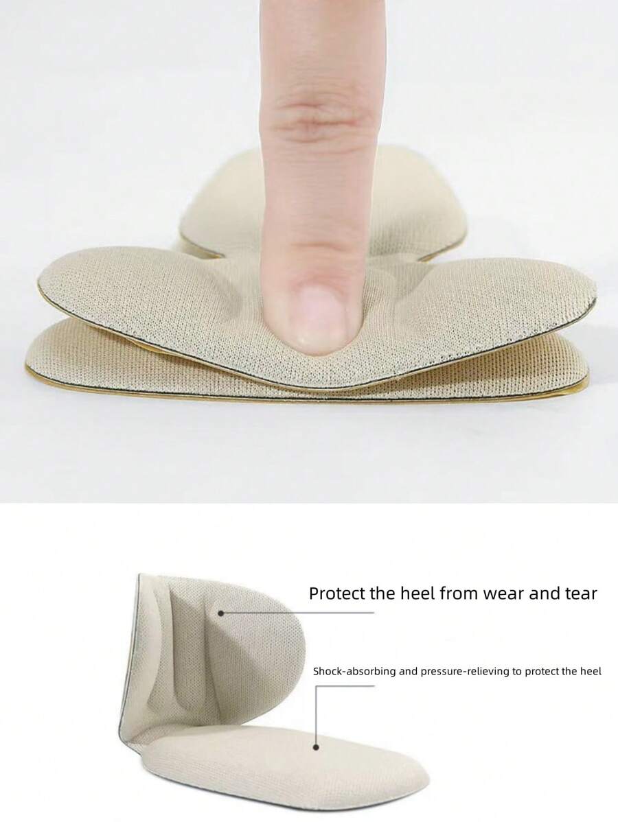 QKC 1 Pair Heel Grips Liner Cushions Inserts For Loose Shoes