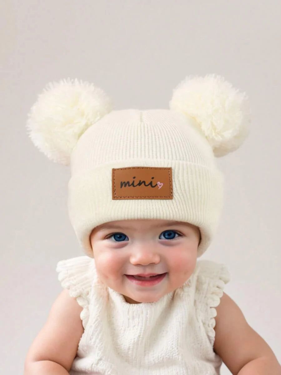 3 Packs Black Beanie Hat for Toddler & Kids (0-16Y)
