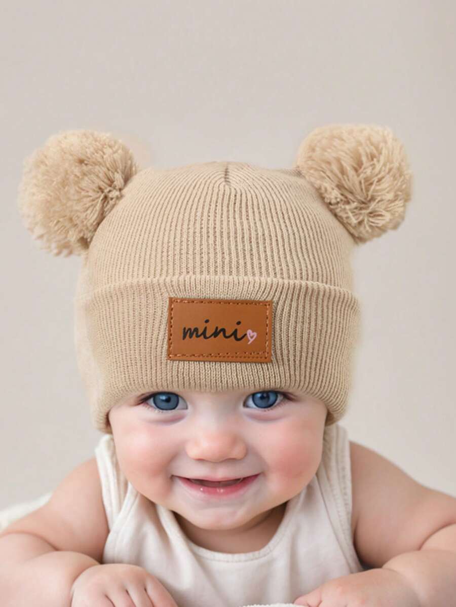 3 Packs Black Beanie Hat for Toddler & Kids (0-16Y)