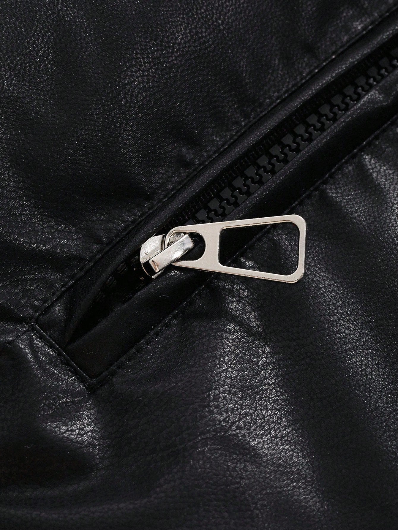 FRIFUL Stand Collar Loose Warm PU Plain Padded Coat For Women Jacket Winter