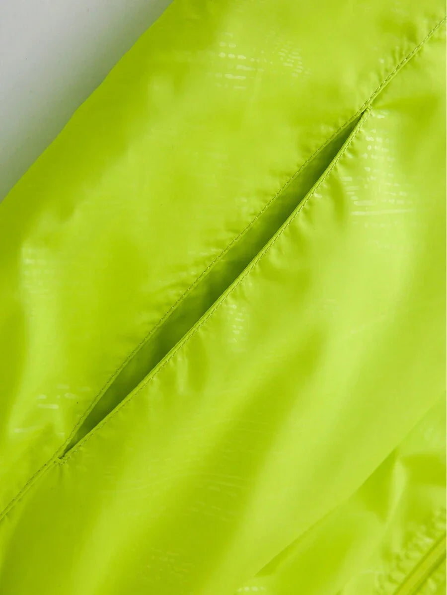 1pc Men Water-Resistant Lightweight Quick-Dry Jacket, Outdoor Casual Windbreaker For Summer/Autumn, Sports/Running