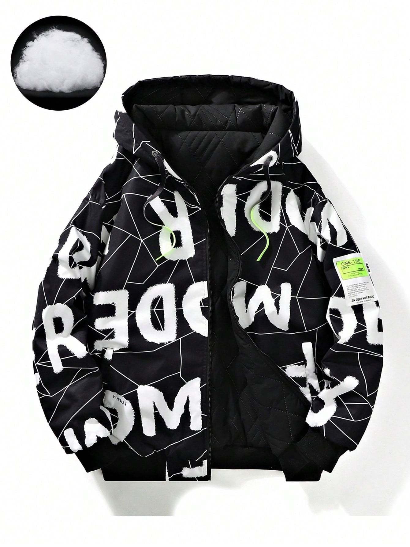 Ladies Wear Thick Coats On Both Sides, And Hooded Jackets On Both Sides