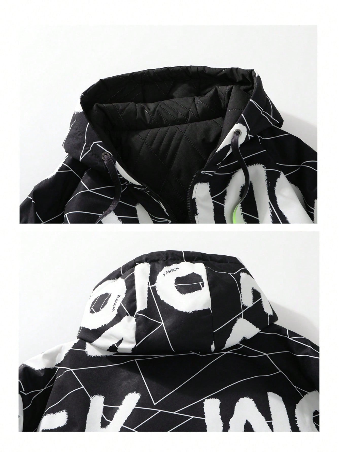 Ladies Wear Thick Coats On Both Sides, And Hooded Jackets On Both Sides