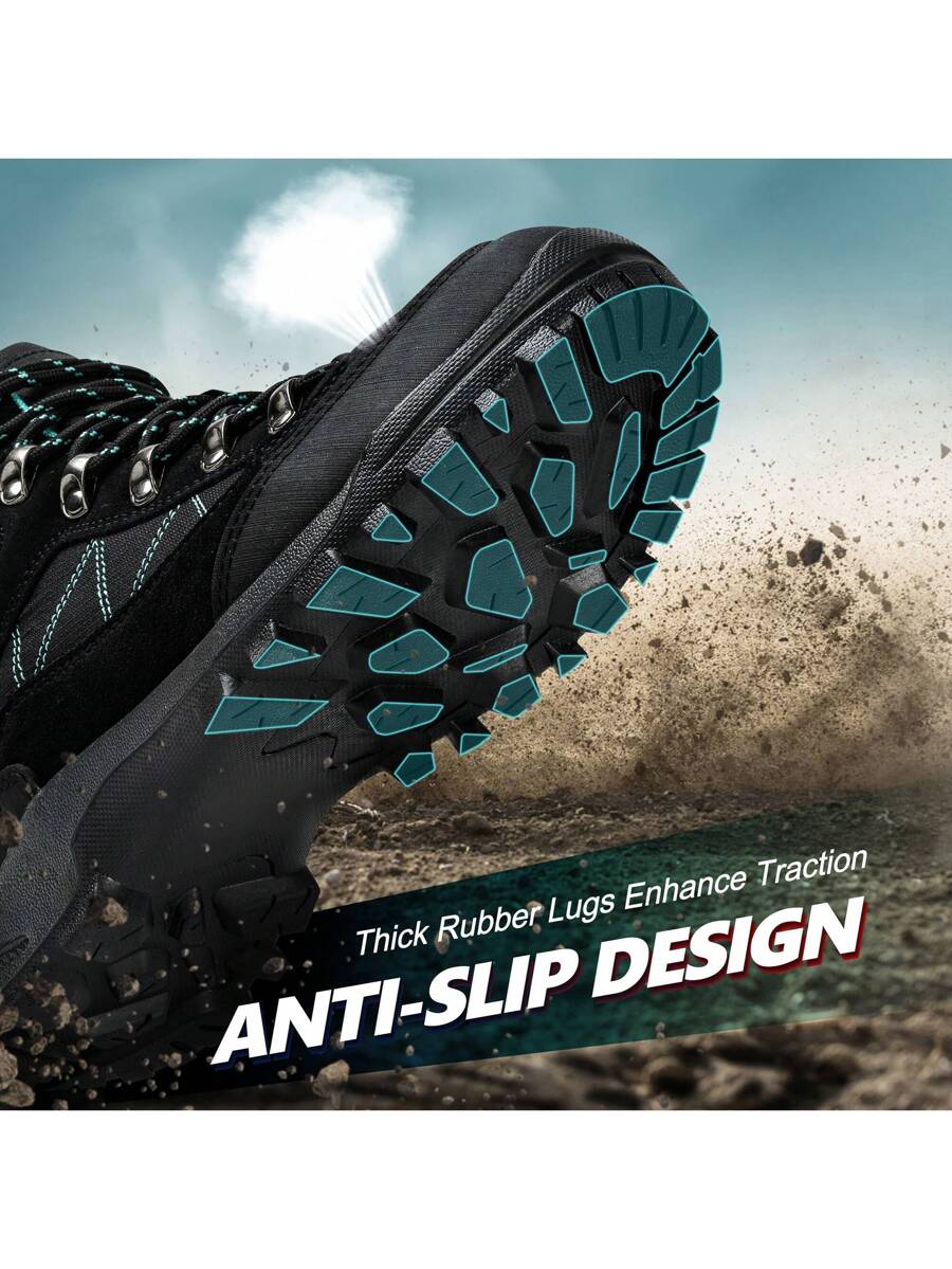 Hiking Boots Womens Waterproof Outdoor Womens Hiking Boots Trekking Camping Trail Boots