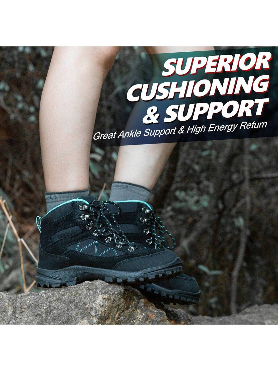 Hiking Boots Womens Waterproof Outdoor Womens Hiking Boots Trekking Camping Trail Boots