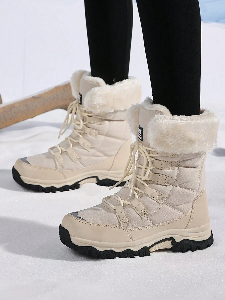 New Plus Size Fall Anti-Slip Warm Thick Winter Boots
