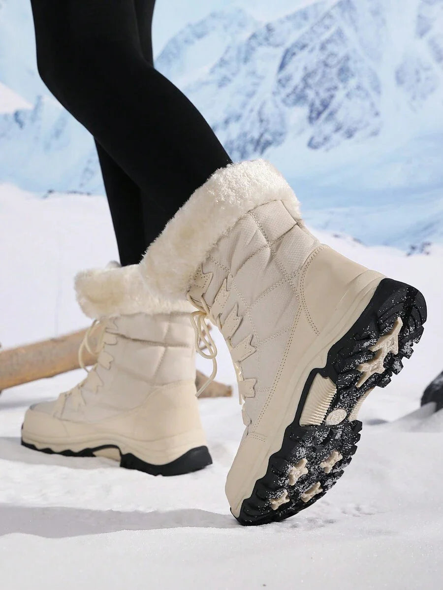 New Plus Size Fall Anti-Slip Warm Thick Winter Boots