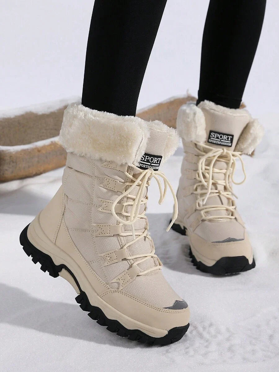 New Plus Size Fall Anti-Slip Warm Thick Winter Boots