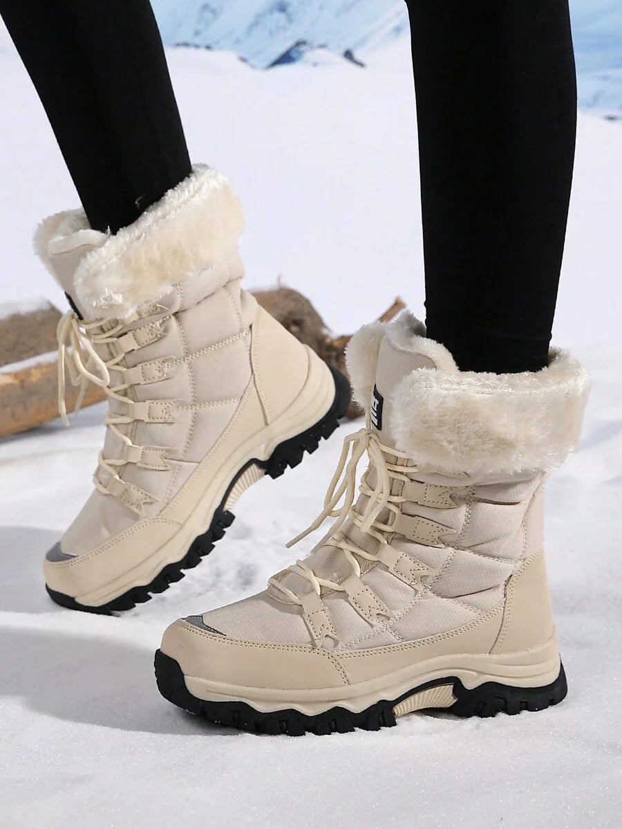 New Plus Size Fall Anti-Slip Warm Thick Winter Boots