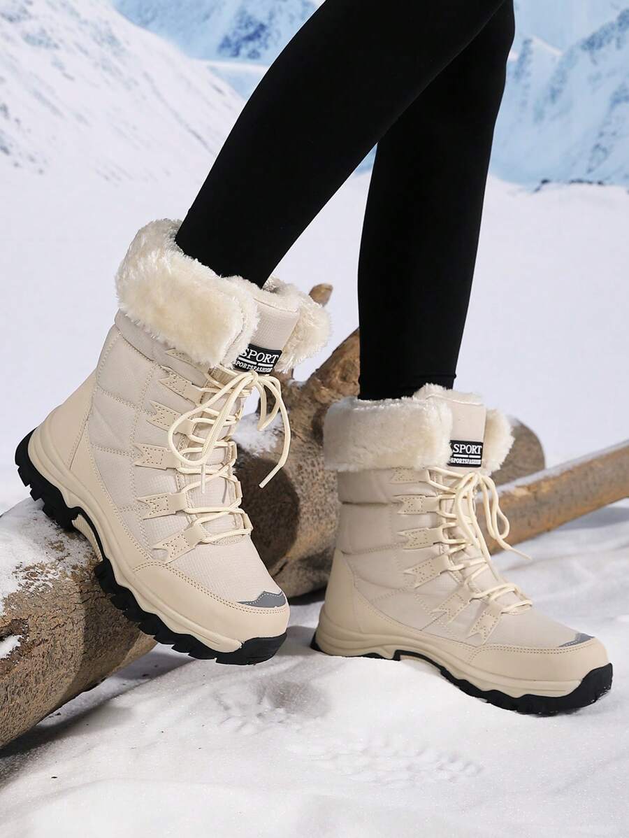 New Plus Size Fall Anti-Slip Warm Thick Winter Boots