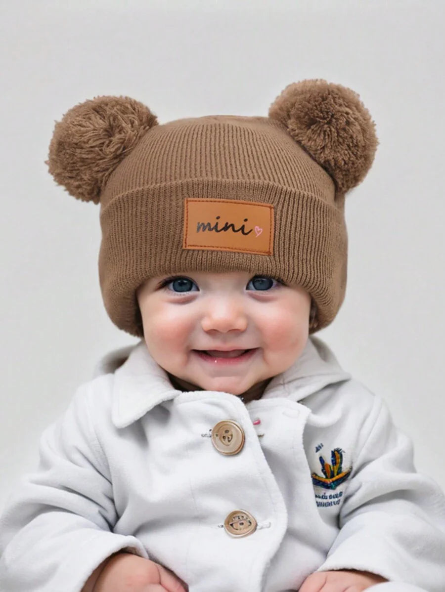3 Packs Black Beanie Hat for Toddler & Kids (0-16Y)