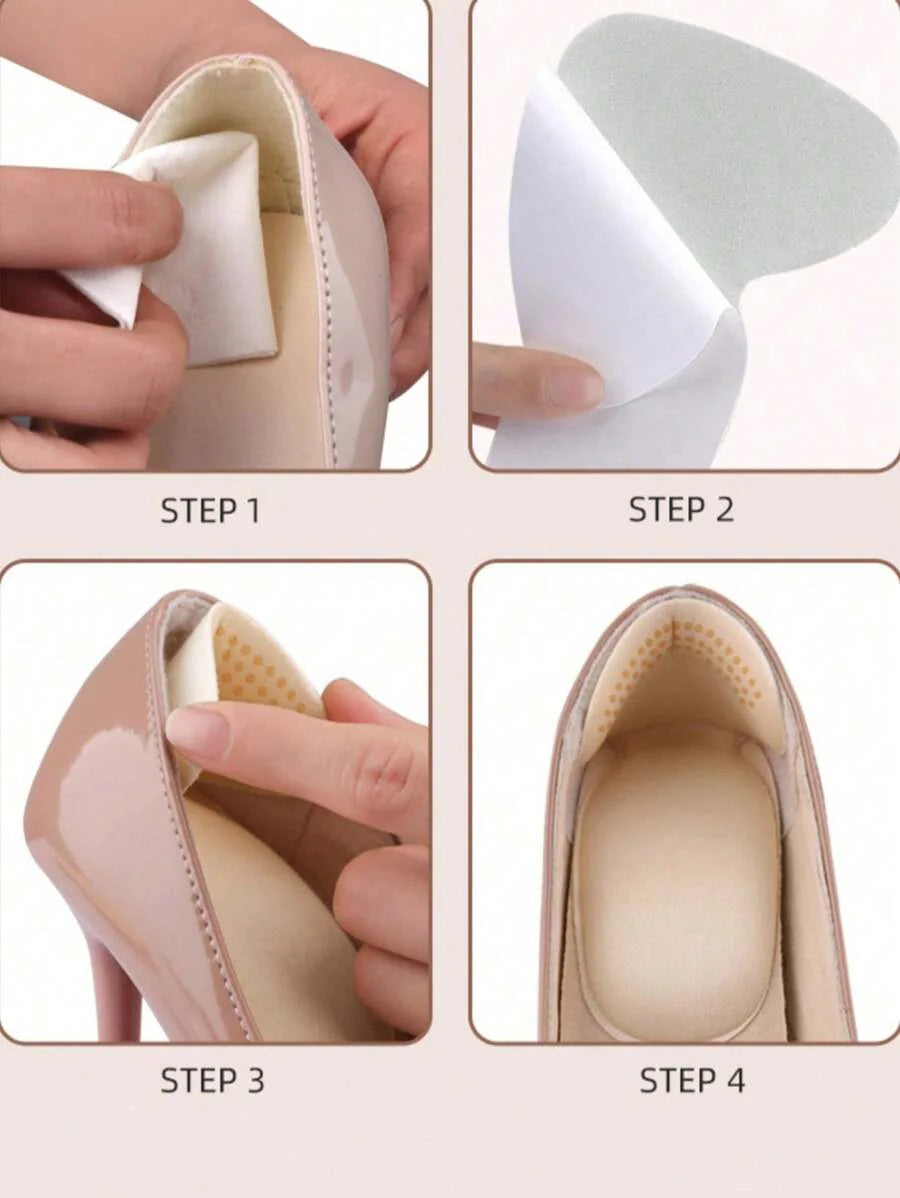 QKC 1 Pair Heel Grips Liner Cushions Inserts For Loose Shoes