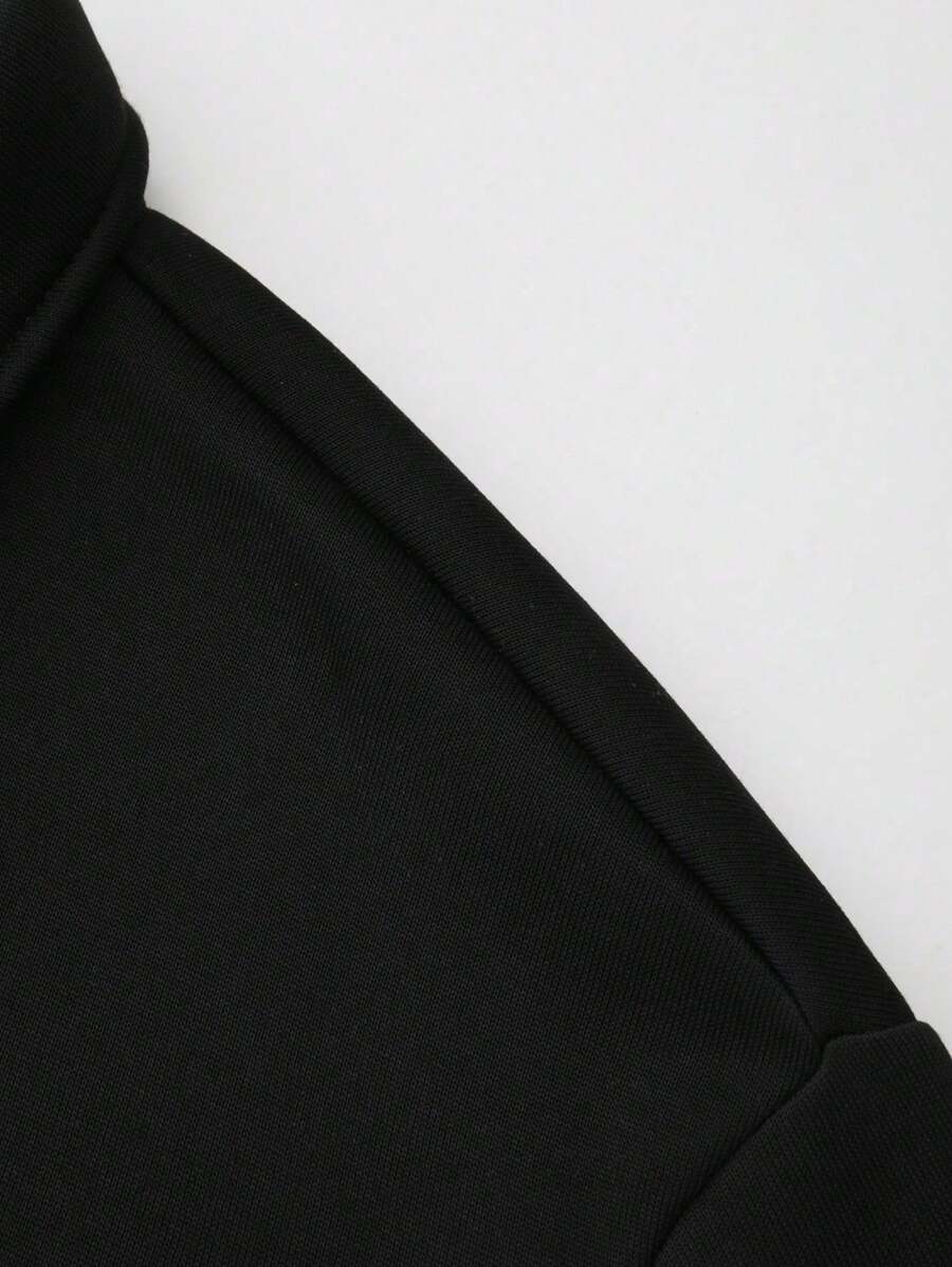 Manfinity LEGND Men Letter Graphic Colorblock Drop Shoulder Oversize Jacket, Colorful, Race Car, Long Sleeve, Going Out, Techwear, Boyfriend Gift, Men Red And Black Jacket, Men Varsity Jacket, Men Streetwear Jacket, Grunge, Fall