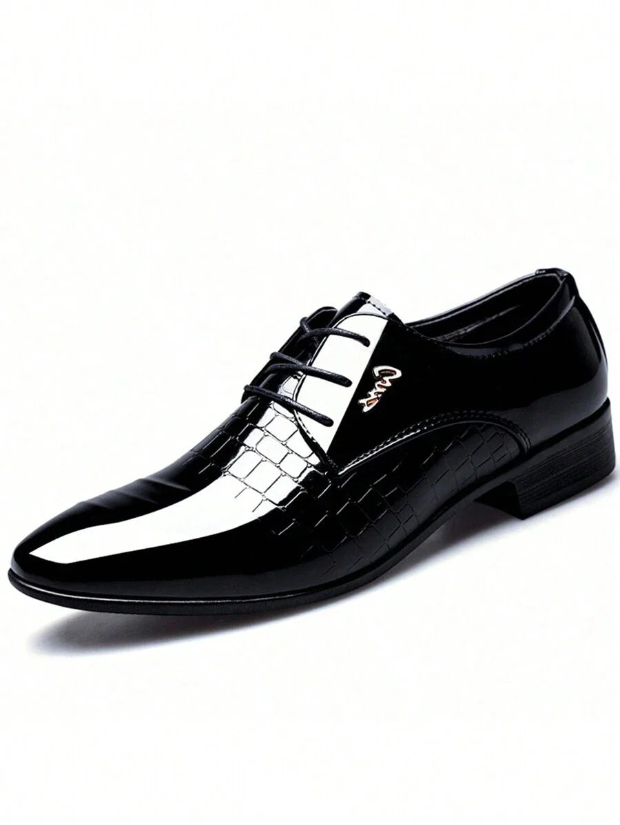 Plus Size Men Casual Business Dress Shoes Low-Top Sneakers Breathable Comfortable Dress Shoes For Young Men