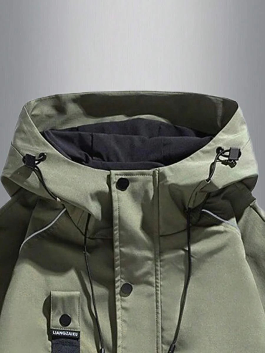 Men's Outdoor Mountaineering Jacket, Windproof, Waterproof, Warm