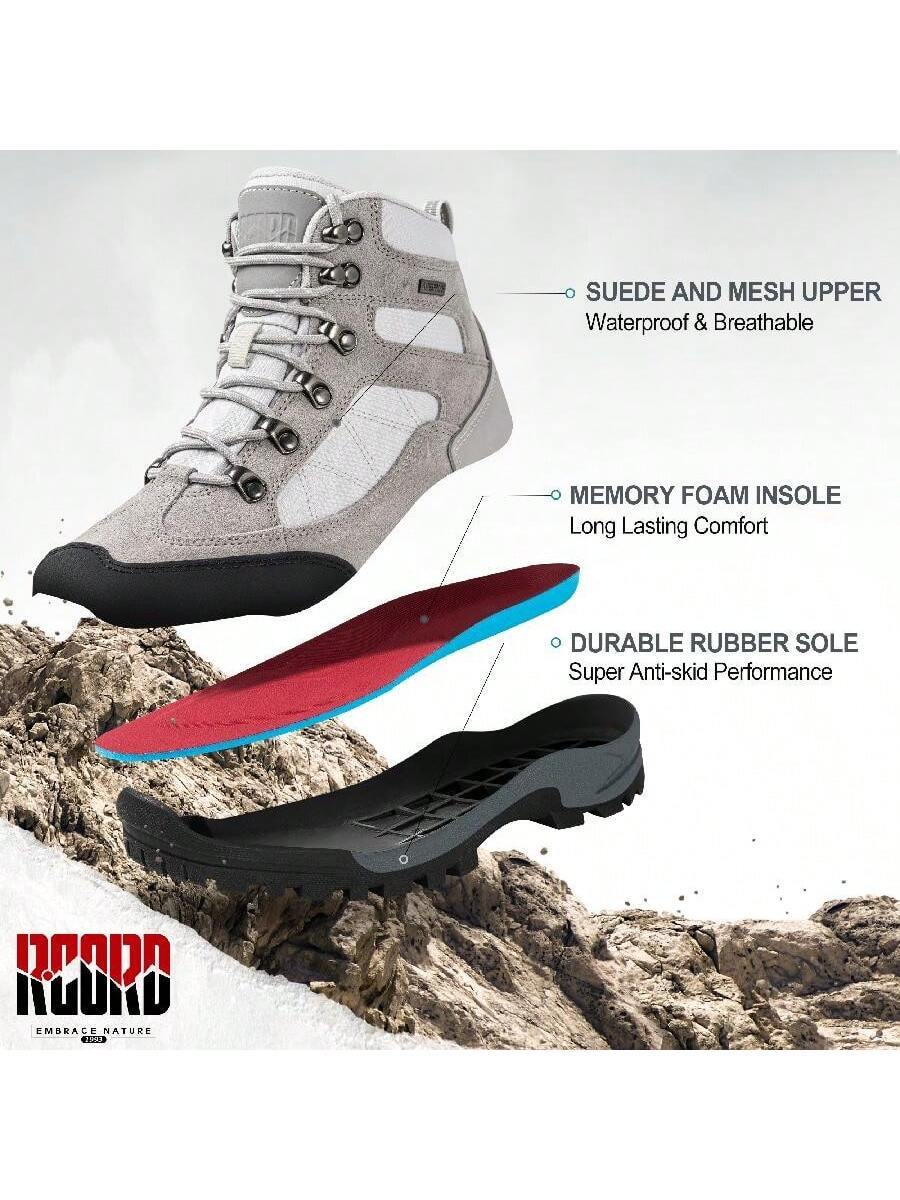 Hiking Boots Womens Waterproof Outdoor Womens Hiking Boots Trekking Camping Trail Boots