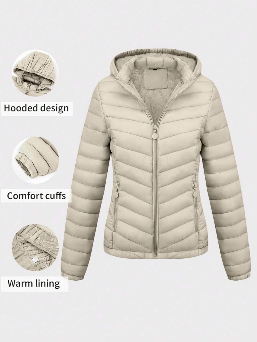 Risissida Women's Fall Minimalist Hooded Poncho Jacket - Zipperless Design, Utility Pockets