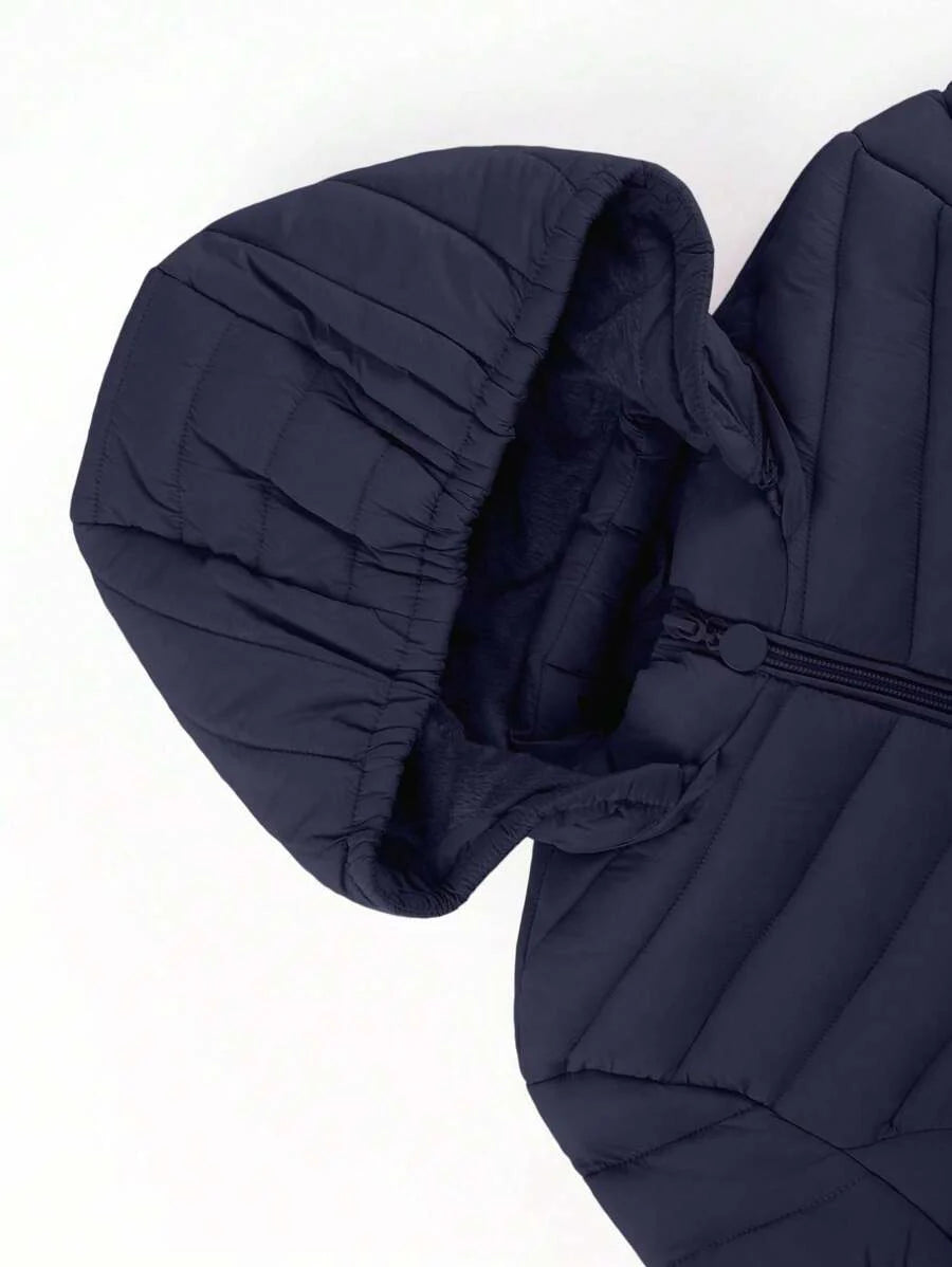 Risissida Women's Fall Minimalist Hooded Poncho Jacket - Zipperless Design, Utility Pockets