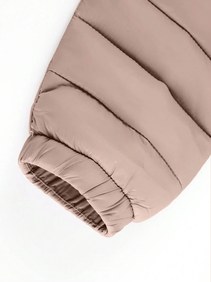Risissida Women's Fall Minimalist Hooded Poncho Jacket - Zipperless Design, Utility Pockets