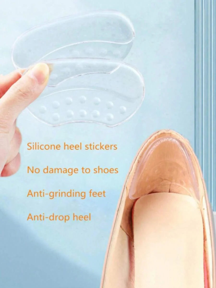 QKC 1 Pair Heel Grips Liner Cushions Inserts For Loose Shoes