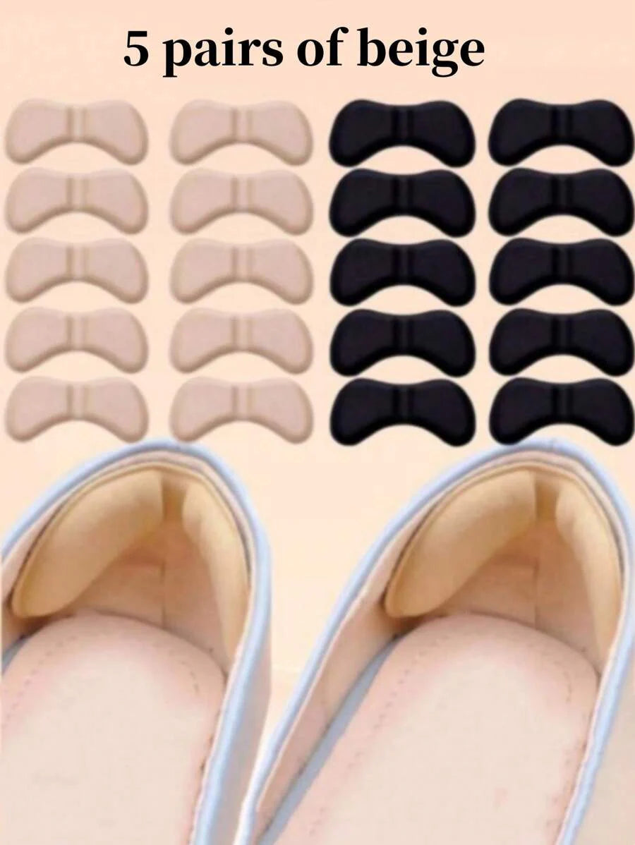 QKC 1 Pair Heel Grips Liner Cushions Inserts For Loose Shoes